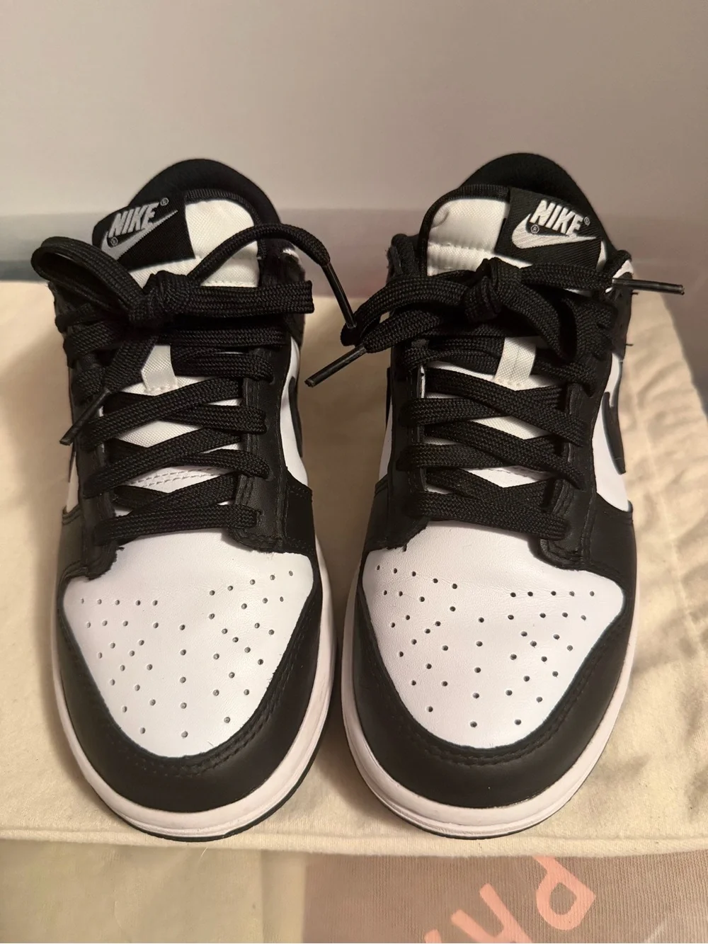 Nike Black and White Low-Top Sneakers